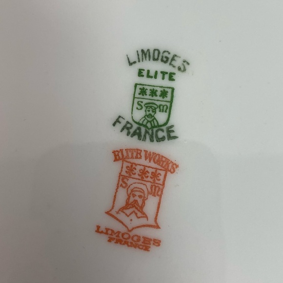 Limoges France 7,5 inches Elite plate - Picture 6 of 10